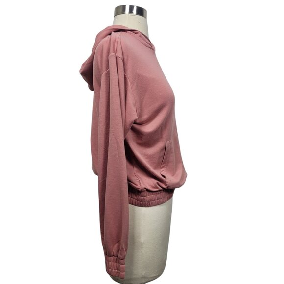 Joe's Women’s Pink Hoodie Sweatshirt Size Small – Casual Pullover Loungewear - Picture 5 of 8